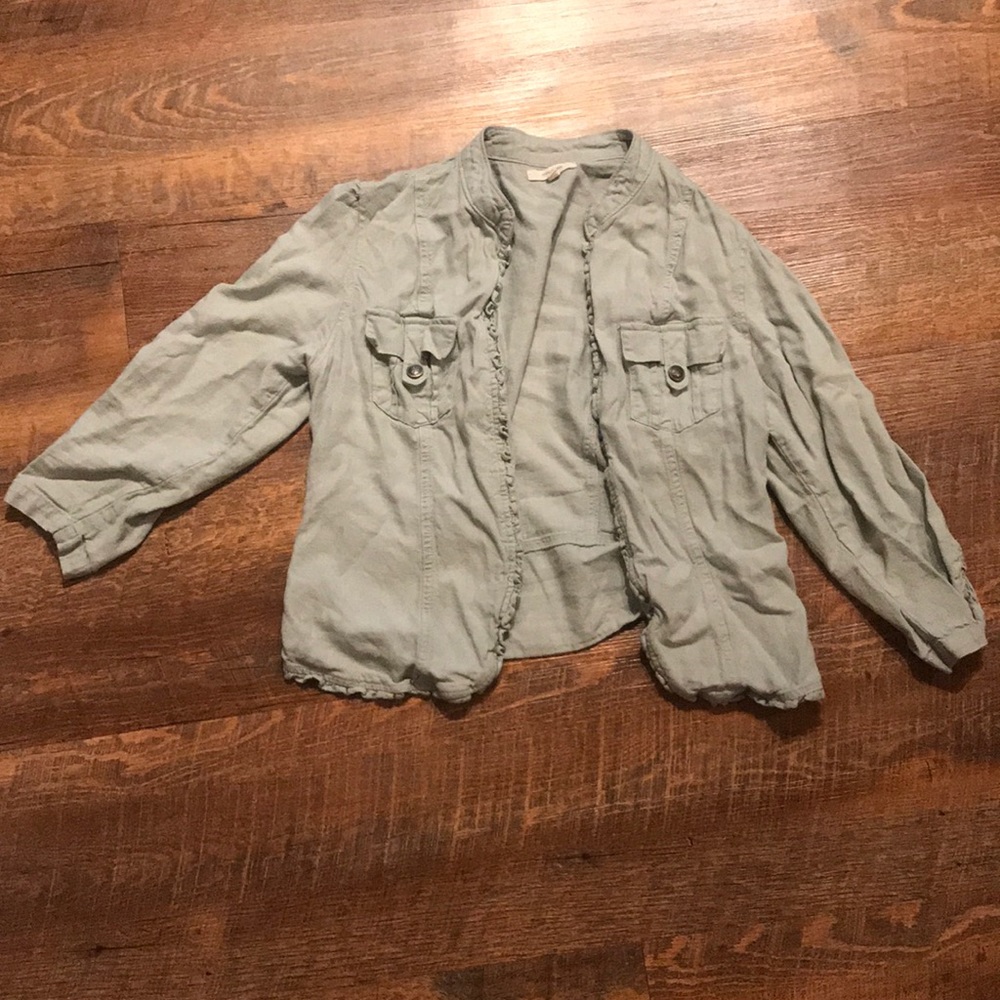 Maurice’s Teal Mini Jacket